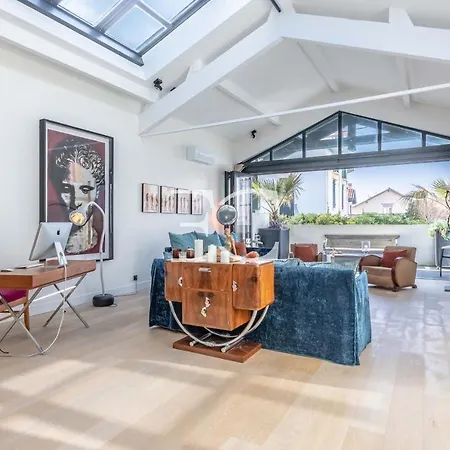 Villa Easy Clés- Architect's House In A Loft Spirit&garage Biarritz